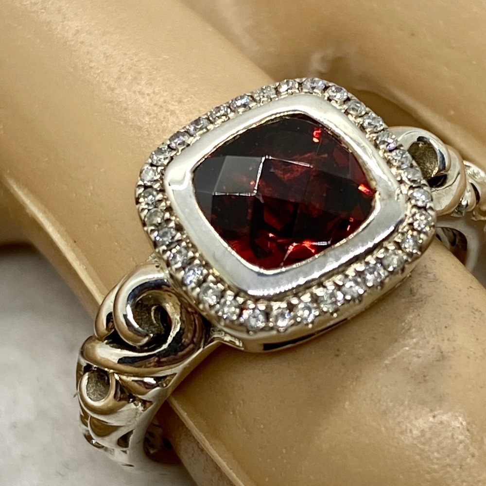 Charles Krypell Cocktail Ring 6.5 - Picture 9 of 12